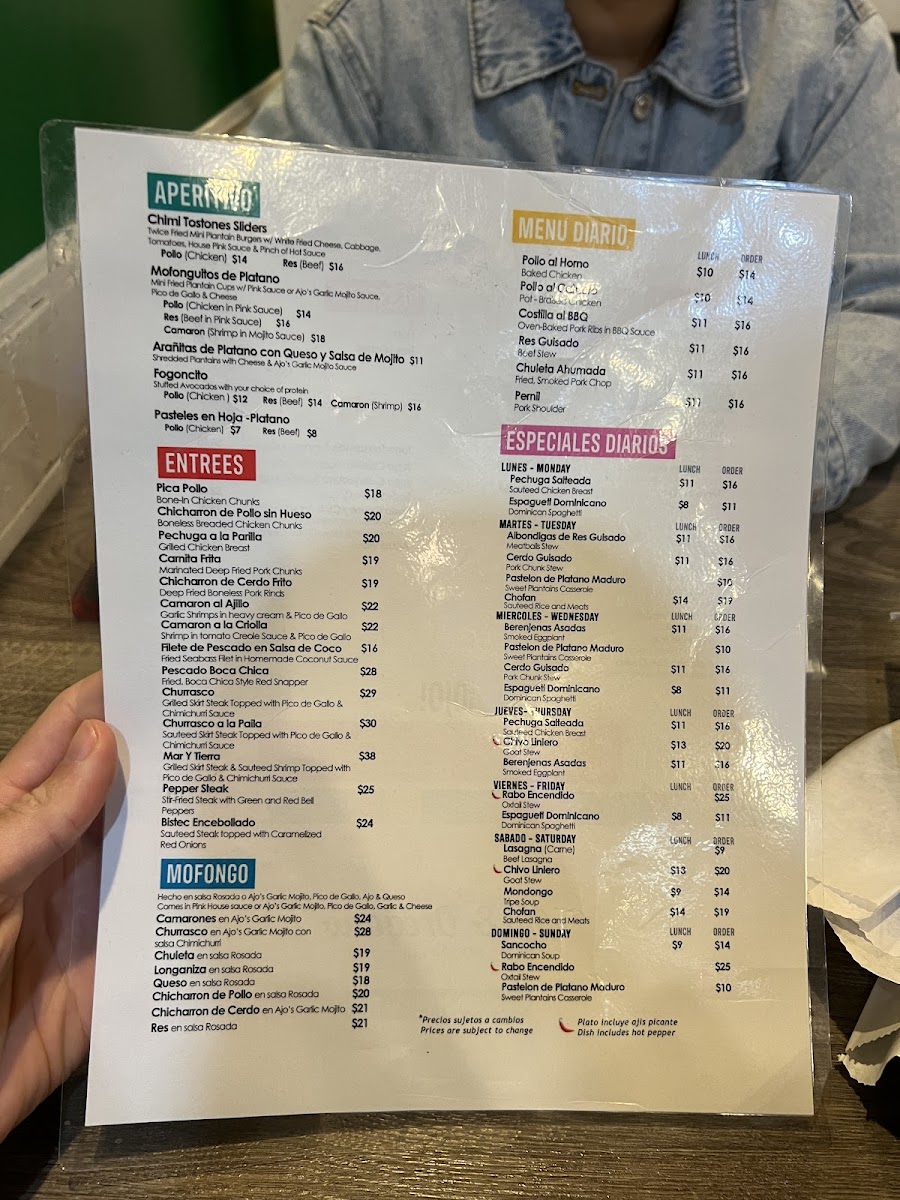 Ajo y Oregano Menu - Image 4